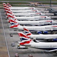 British airways B747